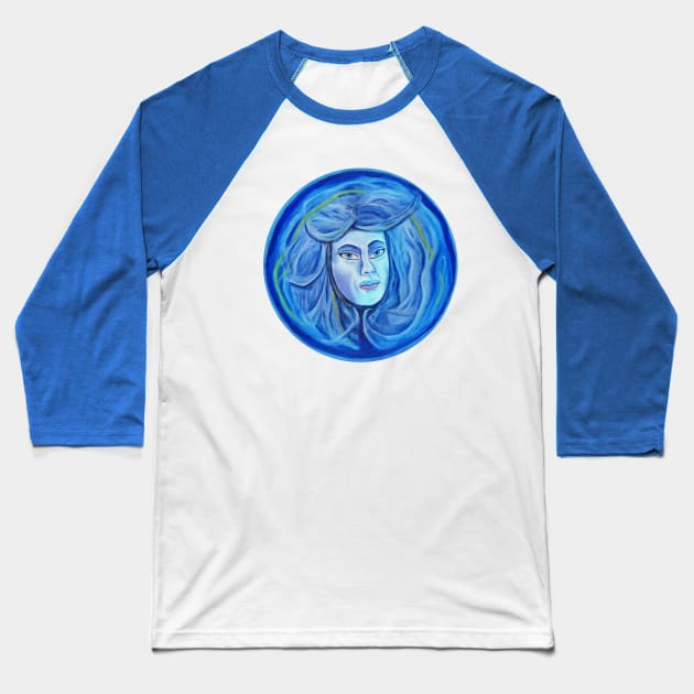 Madame Leota- Haunted Mansion Baseball T-Shirt by tesiamarieart